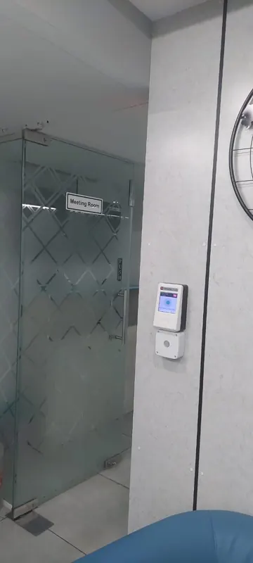 Meeting room door
